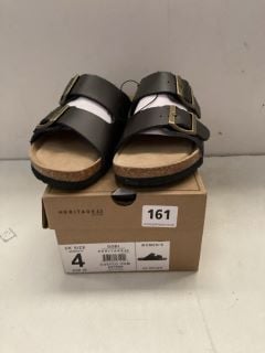 HERITAGE 63 WOMENS LEATHER SANDALS UK SIZE:4