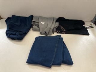 4 X CLOTHING ITEMS INC UNDER ARMOUR JOGGERS SIZE: L