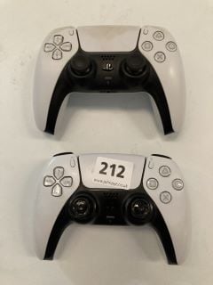 2 X SONY PLAYSTATION DUALSENSE WIRELESS CONTROLLER