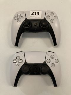 2 X SONY PLAYSTATION DUALSENSE WIRELESS CONTROLLER