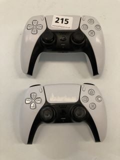 2 X SONY PLAYSTATION DUALSENSE WIRELESS CONTROLLER