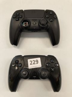 2 X SONY PLAYSTATION DUALSENSE WIRELESS CONTROLLER