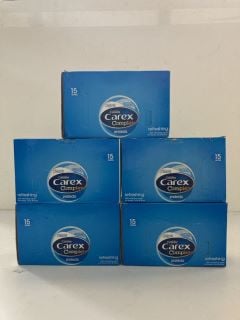 5 X CUSSONS CAREX COMPLE SOFT CLEANING WIPES FOR HANDS FACE & BODY