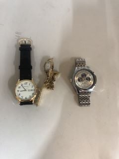 3 X SEKONDA WATCH MODEL NO: NK3925A & 2392T & 30039