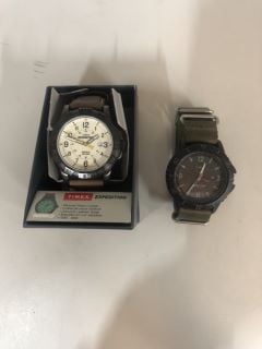 2 X TIMEX WATCHES