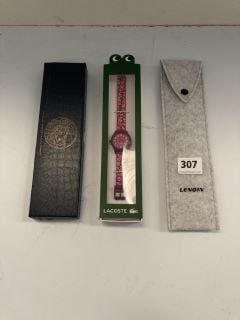 3 X WATCHES INC LACOSTE