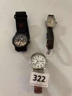 3 X TIMEX WATCHES INC TIMES EXPEDITION WATCH