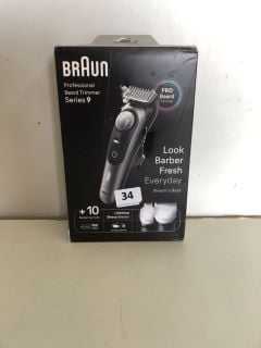 BRAUN SERIES 9 PROFESSIONAL BEARD TRIMMER