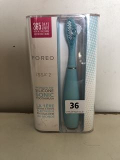 FOREO ISSA 2 WORLD'S 1ST SILICONE SONIC TOOTHBRUSH