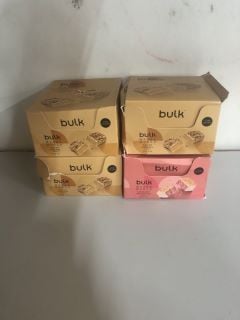 4 X BULK PROTEIN BARS (BB:06/09/2024)