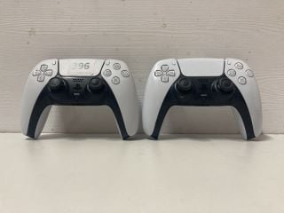 2 X SONY PLAYSTATION DUALSENSE WIRELESS CONTROLLER