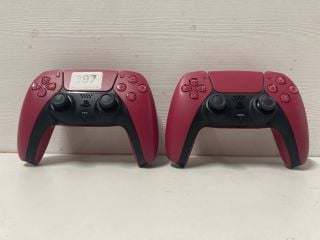 2 X SONY PLAYSTATION DUALSENSE WIRELESS CONTROLLER