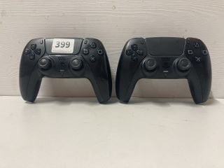 2 X SONY PLAYSTATION DUALSENSE WIRELESS CONTROLLER