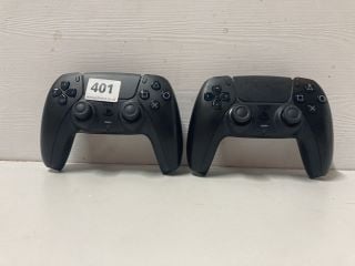 2 X SONY PLAYSTATION DUALSENSE WIRELESS CONTROLLER