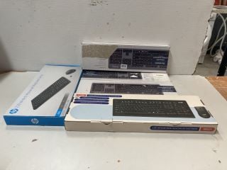 5 X KEYBOARDS INC HP KEYBOARD AND MOUSE COMBO