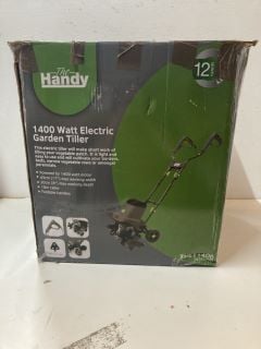 THE HANDY 1400 WATT ELECTRIC GARDEN TILLER