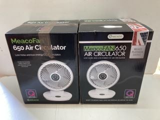 2 X MEACOFAN 650 AIR CIRCULATOR