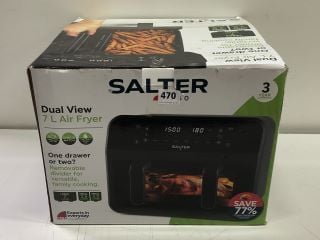 SALTER DUAL VIEW 7L AIR FRYER