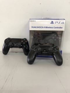 3 X SONY DUALSHOCK 4 WIRELESS CONTROLLERS FOR PS4