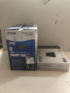 2 X EPSON ITEMS INC EXPRESSION HOME XP-4205 PRINTER