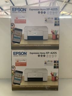 2 X EPSON EXPRESSION HOME XP-4205