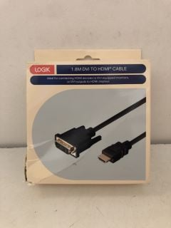 BOX OF LOGIK ITEMS INC 2M CLOVER POWER CABLE