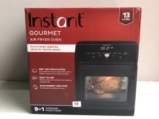 INSTANT GOURMET AIR FRYER OVEN 9 IN 1 COOKING FUNCTIONS