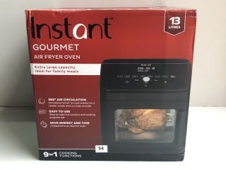 INSTANT GOURMET AIR FRYER OVEN 9 IN 1 COOKING FUNCTIONS