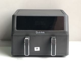 SUR LA TABLE SINGLE OR DOUBLE BASKET AIR FRYER 10.5.LITRES