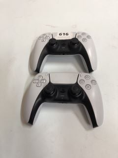 2 X SONY PLAYSTATION DUALSENSE WIRELESS CONTROLLER