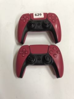 2 X SONY PLAYSTATION DUALSENSE WIRELESS CONTROLLER