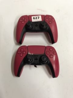 2 X SONY PLAYSTATION DUALSENSE WIRELESS CONTROLLER