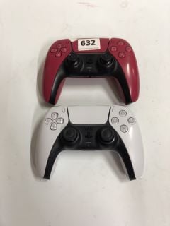 2 X SONY PLAYSTATION DUALSENSE WIRELESS CONTROLLER