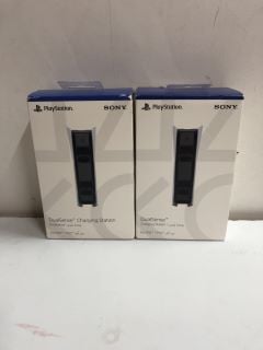 2 X SONY PLAYSTATION DUALSENSE CHARGING STATION