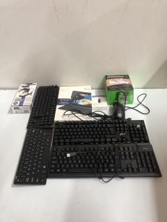 BOX OF ITEMS INC GAMING KEYBOARD