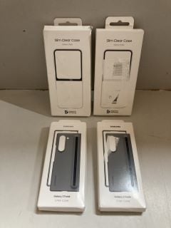 BOX OF ITEMS INC SLIM CLEAR CASE FOR GALAXY Z FLIP6