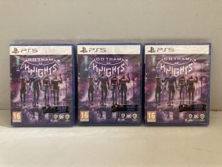 3 X PLAYSTATION 5 GOTHAM KNIGHTS