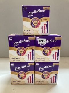 5 X PAEDIASURE SHAKE (BB:11/2024)