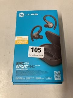 JLAB EPIC AIR SPORT ANC TRUE WIRELESS EARBUDS