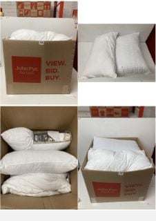 LARGE BOX OF PILLOWS TO INCLUDE HOTEL GRAND