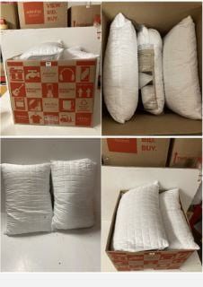 LARGE BOX OF PILLOWS TO INCLUDE HOTEL GRAND