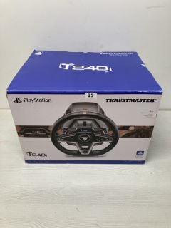 THRUSTMASTER PLAYSTATION T248 HYBRID DRIVE STEERING WHEEL & PEDALS - RRP £180