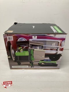 TREKTERRA TOOLBOX SHOP STOOL - RRP £105