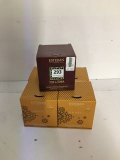 5 X ESTEBAN CANDLES TO INCLUDE TECK & TONKA (CAGE NUMBER 682417)