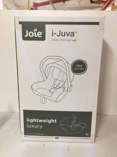 JOIE I-JUVA I-SIZE INFANT CAR SEAT