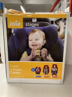 JOIE STAGES GROUP 0+/1/2 3 SEATS IN 1 CAR SEAT SET - RRP £100