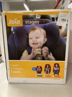 JOIE STAGES GROUP 0+/1/2 3 SEATS IN 1 CAR SEAT SET - RRP £100