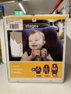 JOIE STAGES GROUP 0+/1/2 3 SEATS IN 1 CAR SEAT SET - RRP £100