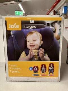 JOIE STAGES GROUP 0+/1/2 3 SEATS IN 1 CAR SEAT SET - RRP £100