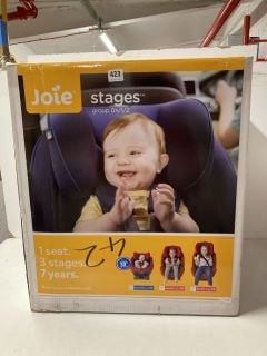 JOIE STAGES GROUP 0+/1/2 3 SEATS IN 1 CAR SEAT SET - RRP £100